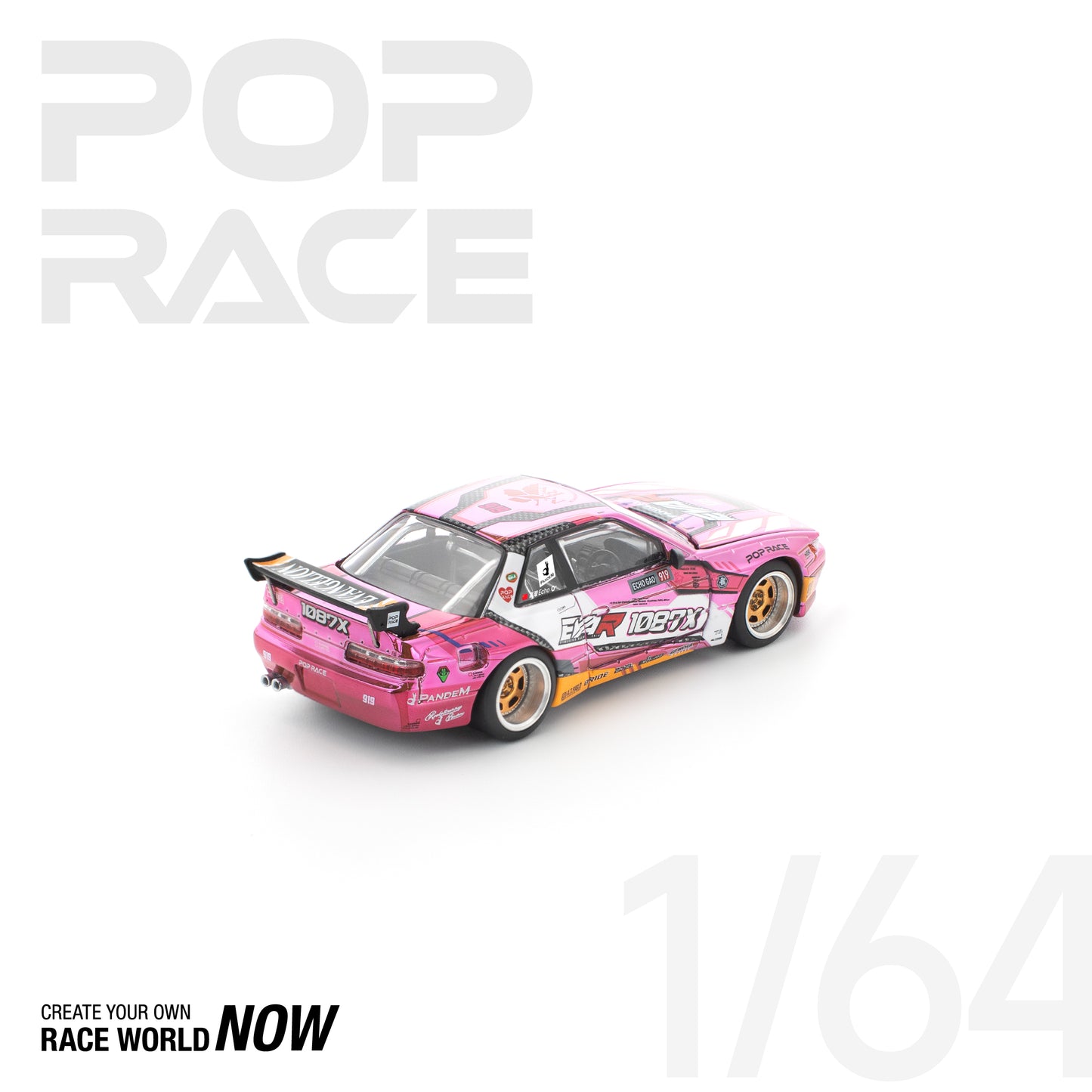 [PRE-ORDER] Pop Race Pandem S13 EVA RT Production Model Custom Type-08 x1087X