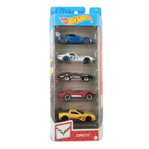 Hot Wheels 2021 Corvette 5 Pack
