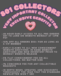 801 Collectors VIC (Very Important Collector)