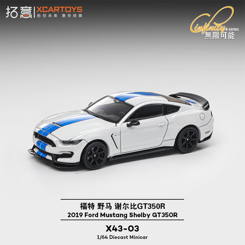 [PRE-ORDER] XCARTOYS Ford Mustang Shelby GT350R - White