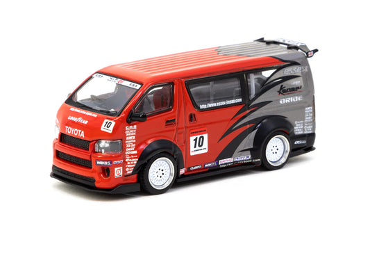 Tarmac Works Toyota Hiace Widebody Drift Version - TWOC 2021-22 Membership Car
