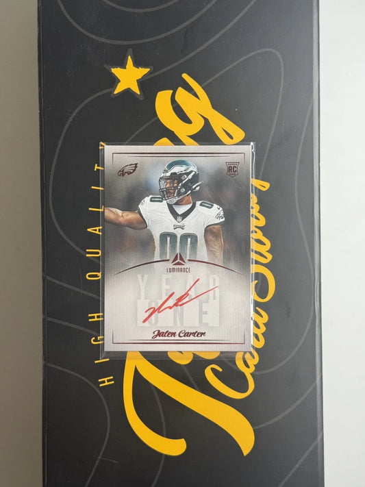 2023 Luminance Jalen Carter Year One Signature Red #Y1JCA