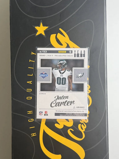 2023 Luminance Jalen Carter Year One Signature Red #Y1JCA