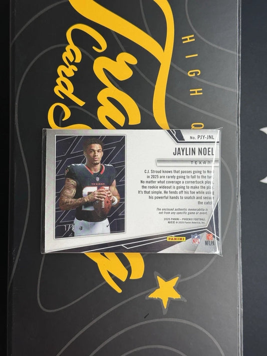 2025 Panini Phoenix Jaylin Noel Nike Swoosh Patch #/3