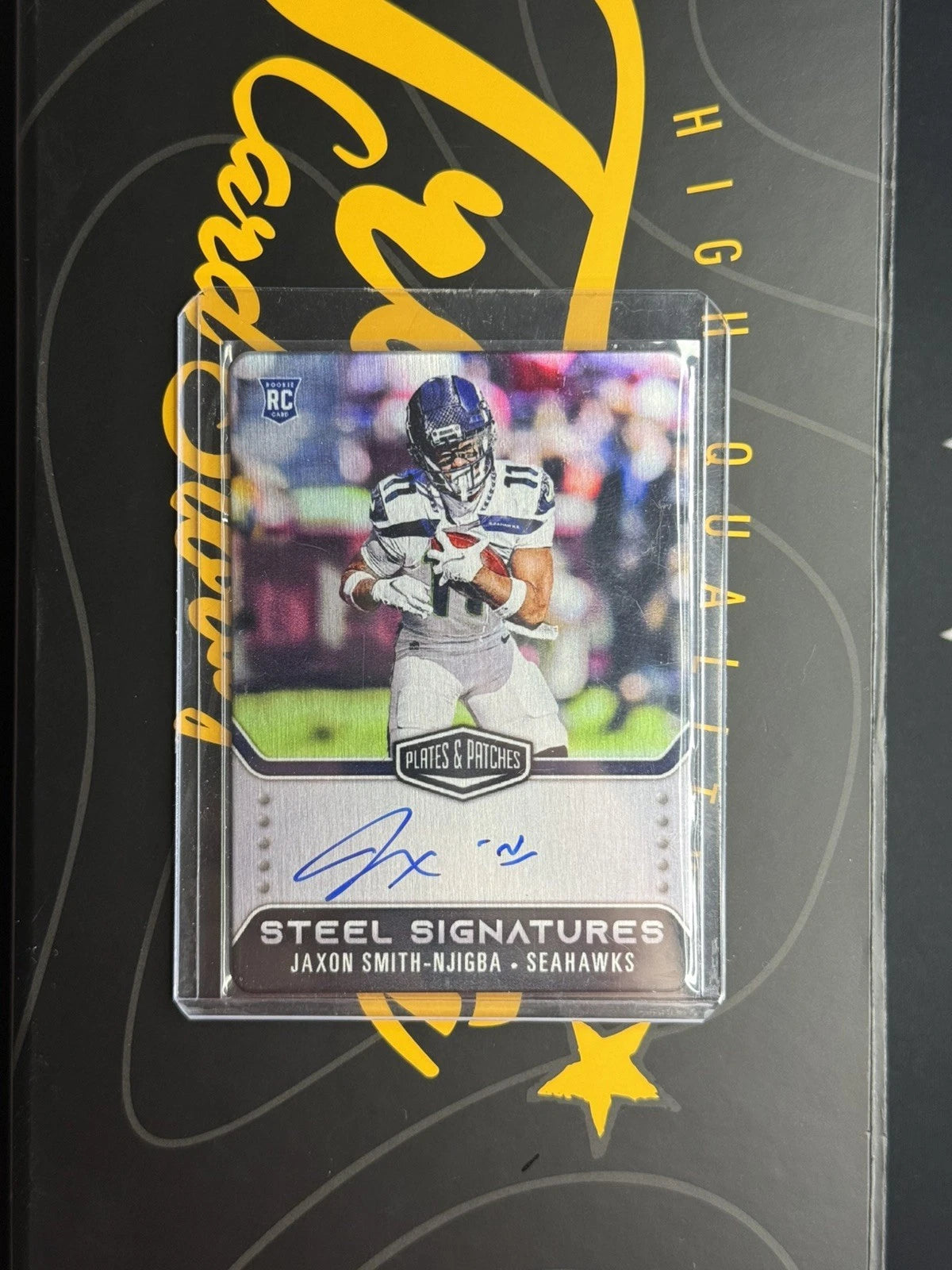 2023 Panini Plates and Patches Jaxon Smith-Njigba Steel Signatures /300