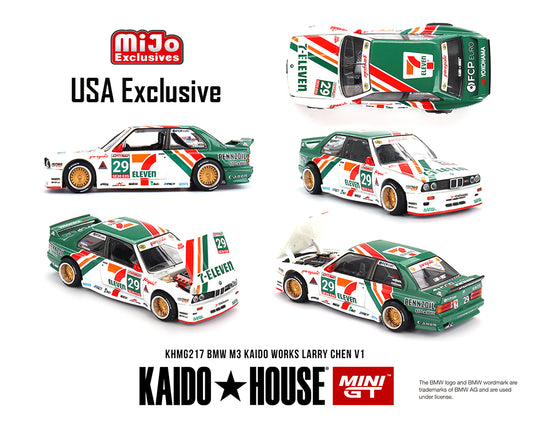 [PRE-ORDER] Mini GT x Kaido House BMW M3 - Kaido Works Larry Chen V1 - USA RELEASE