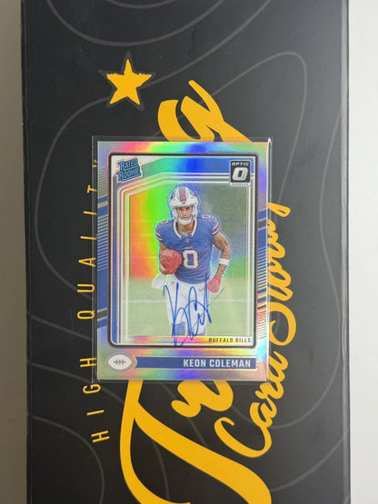 2024 Optic Keon Coleman Rated Rookie Autograph Holo #263 #/150