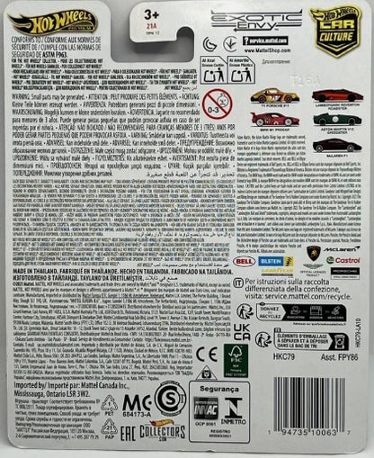 Hot Wheels Premium Car Culture Exotic Envy BMW M1 Procar #3/5