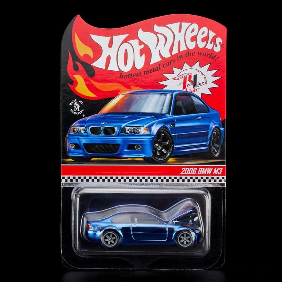 Hot Wheels Collectors RLC Exclusive Blue 2006 BMW M3