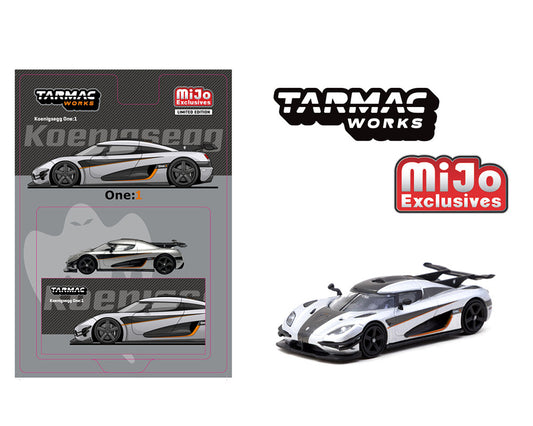 [PRE-ORDER] Tarmac Works 1:64 Koenigsegg One:1