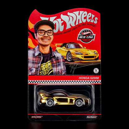 Hot Wheels Red Line Club Exclusive Gold Honda S2000