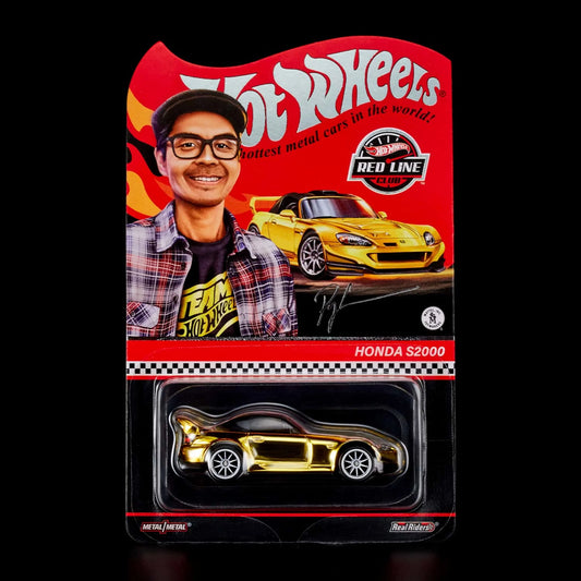 Hot Wheels Red Line Club Exclusive Gold Honda S2000