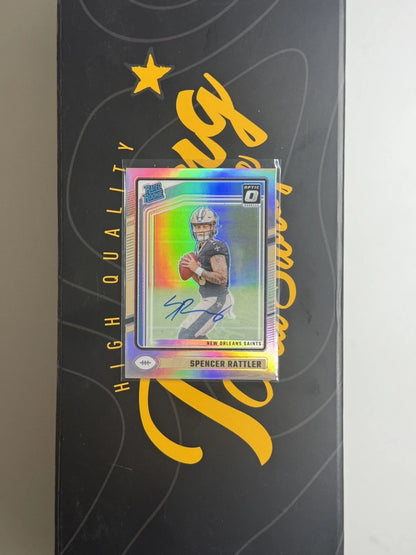 2024 Optic Spencer Rattler Rated Rookie Autograph Holo #289 /150