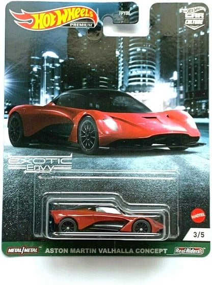 Hot Wheels Premium Car Culture Exotic Envy Aston Martin Valhalla #3/5