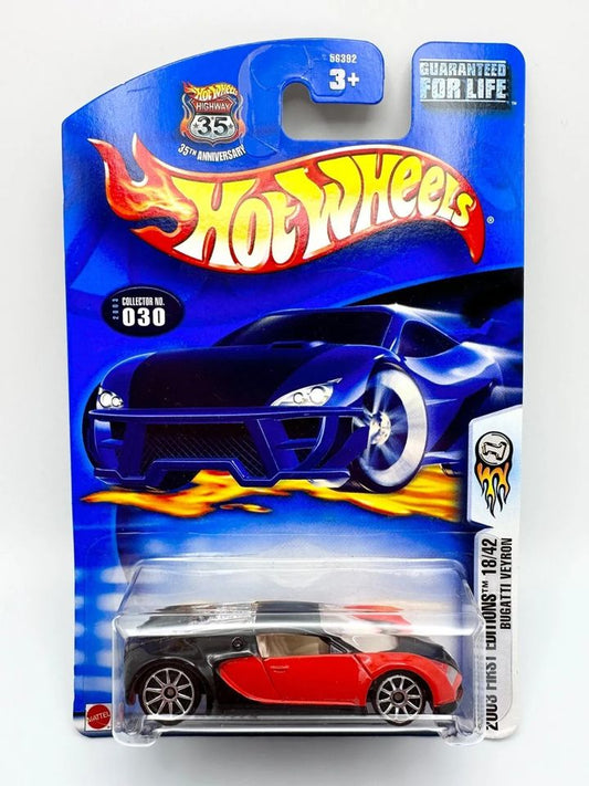 Hot Wheels 2003 First Editions Bugatti Veyron #18/42