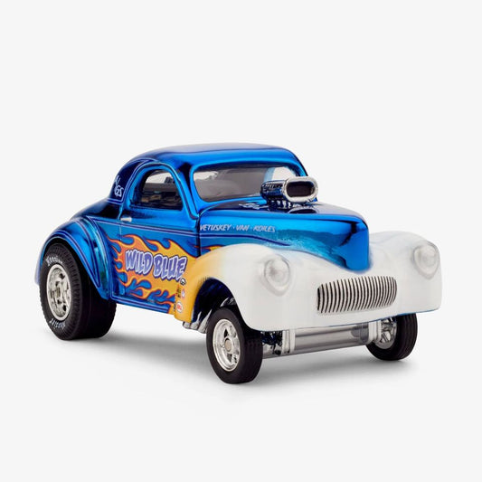 Hot Wheels Collectors RLC sELECTIONs Blue ‘41 Willys Gasser