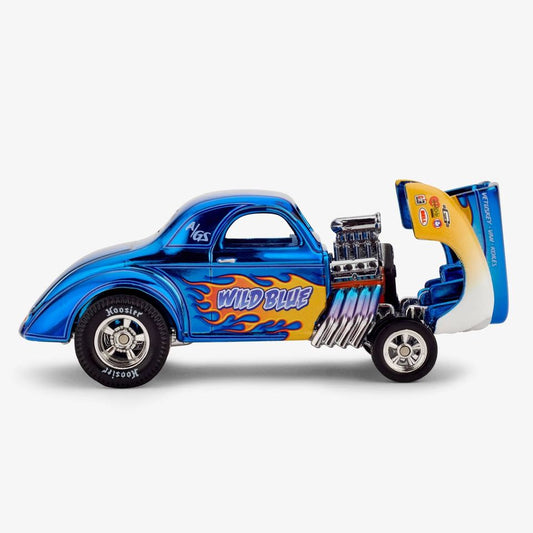Hot Wheels Collectors RLC sELECTIONs Blue ‘41 Willys Gasser